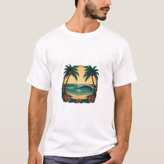 Tropische Tinte T-Shirt