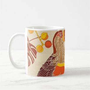 Tropische Toucans: Exotisches Nahtloses Design Kaffeetasse