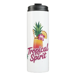 Tropische Träume Thermosbecher