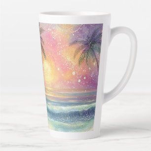 Tropische Traumstrandschaft Milchtasse