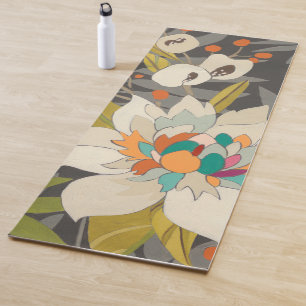 Tropische Twilight-Blume Yogamatte