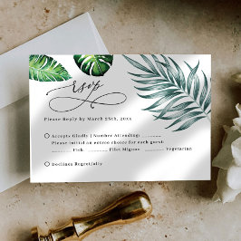 Tropische UAwg Wedding Cards Einladung