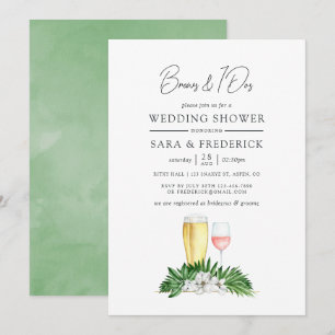 Tropische Vegetation bricht vor I Einladung