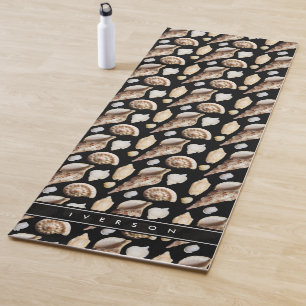 Tropische Vintage Muscheln Südostasiens Yogamatte