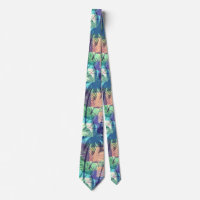 Tropische Vintage-Palmen