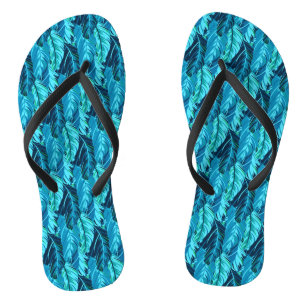 Tropische Vögel Flip Flops