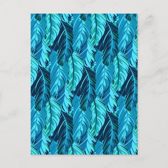 Tropische Vögel Postkarte (Vorderseite)