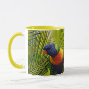 Tropische Vogel-Tasse Tasse