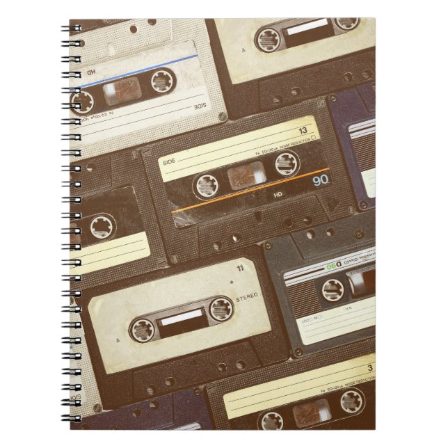 Tropische Vögel: Tukane und Papageien Vintag Notizblock (Vorderseite)