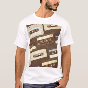 Tropische Vögel: Tukane und Papageien Vintag T-Shirt