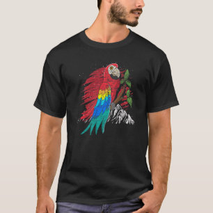 Tropische Vogelbeobachtung Dschungeltierfarbener M T-Shirt
