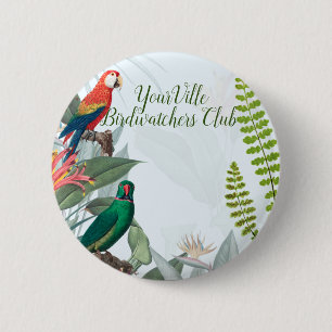 Tropische Vogelgewächse Button