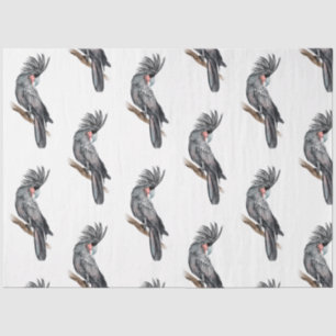 Tropische Vogelreihe: Palm Papagei Design 2 Seidenpapier
