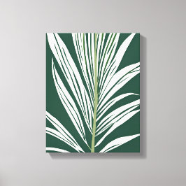Tropische Wandkunst - tropisches Blatt Leinwanddruck