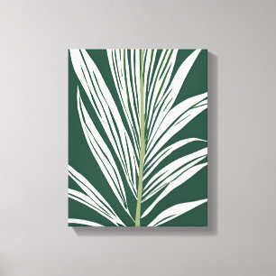 Tropische Wandkunst - tropisches Blatt Leinwanddruck