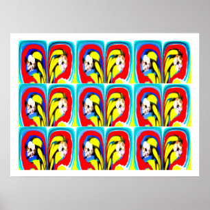 Tropische Wärmekunst Poster