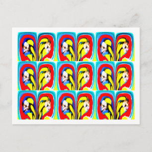 Tropische Wärmekunst Postkarte