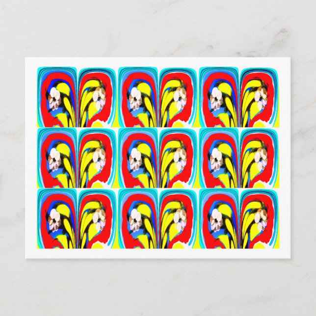 Tropische Wärmekunst Postkarte (Vorderseite)