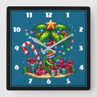 Tropische Weihnachtspalme