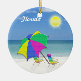 Tropische Weihnachtsschmuck aus Florida