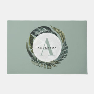 Tropische Wohngestaltung Fußmatte