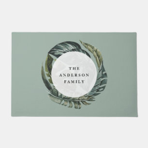 Tropische Wohngestaltung Fußmatte