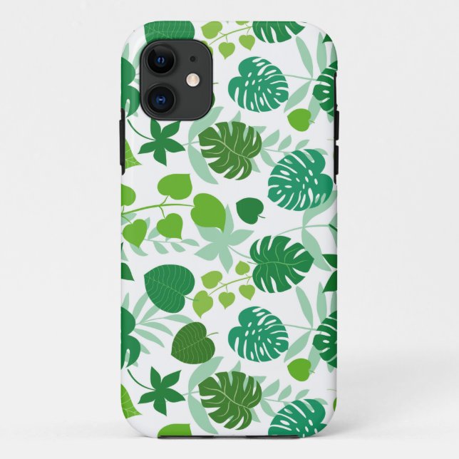 Tropische Wortart Case-Mate iPhone Hülle (Rückseite)