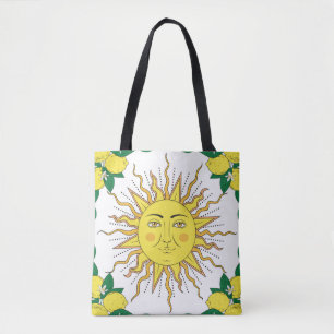 Tropische Zitronenfrüchte, Sonnengesicht.