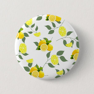 TROPISCHE Zitrusfrüchte SOMMERFRÜCHTE Orangefarben Button