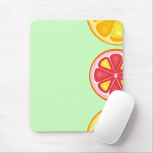 TROPISCHE Zitrusfrüchte SOMMERFRÜCHTE Orangenlemon Mousepad