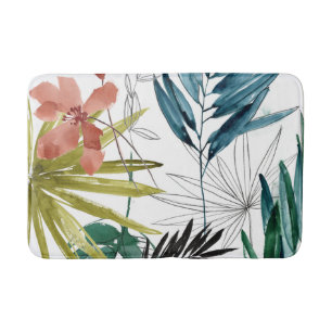Tropische Zusammensetzung Badematte