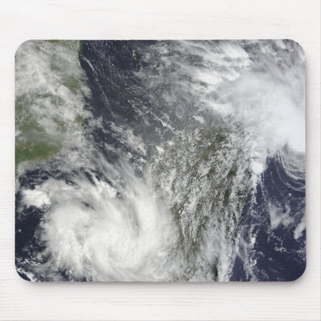 Tropische Zyklone Eric und Fanele Mousepad (Vorne)