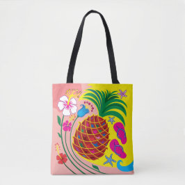 Tropischer Ananas Sommer