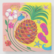 Tropischer Ananas Sommer
