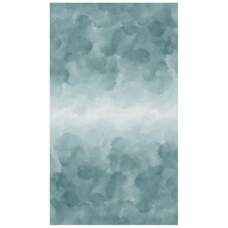 Tropischer aquamariner blauer Watercolor Tischdecke