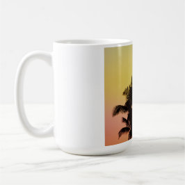 Tropischer Becher Kaffeetasse