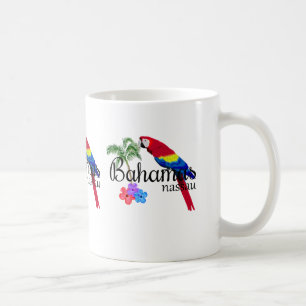 Tropischer Bestimmungsort Nassaus Bahamas Kaffeetasse