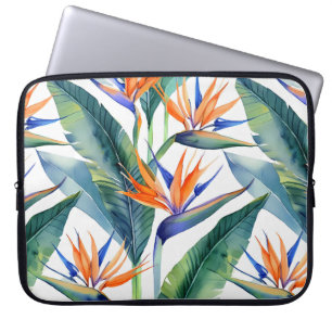 Tropischer Bird des Paradieses Laptopschutzhülle