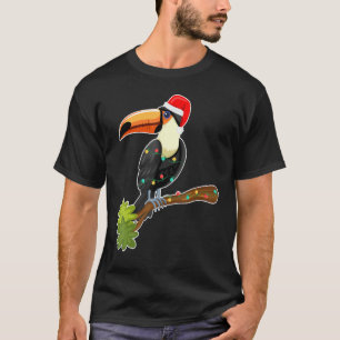 Tropischer Bird Hawaiian Sommer Weihnachten T-Shirt