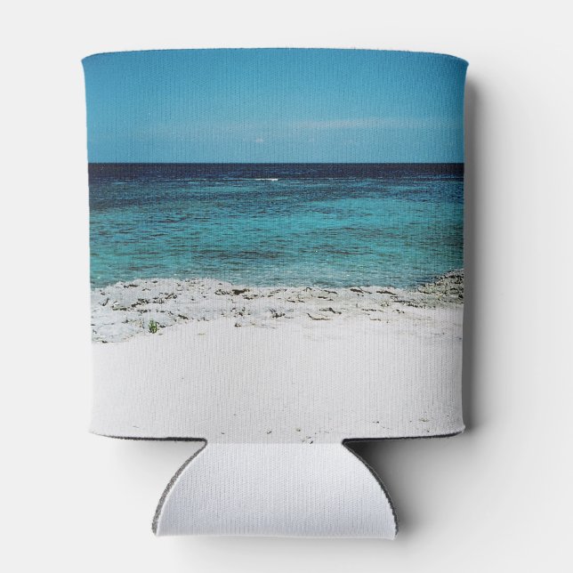 Tropischer Blick kann kühlen Dosenkühler (Rückseite)