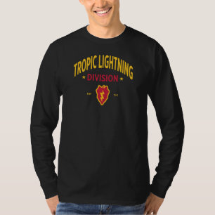 Tropischer Blitz - 25. Infanterieabteilung T-Shirt