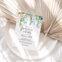 Tropischer Blumenbrunch und Brautparty