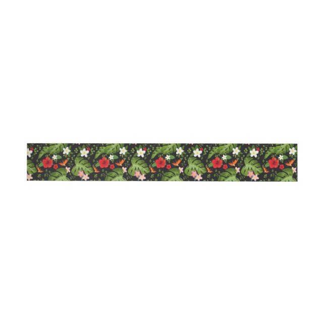 Tropischer Blumenhintergrund 3 (Person)