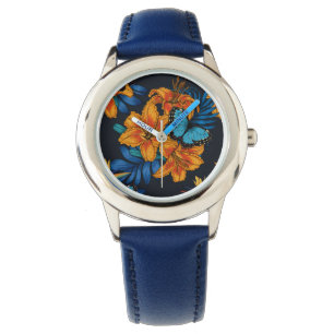 Tropischer Bouquet Armbanduhr
