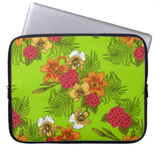 Tropischer Bouquet Laptopschutzhülle