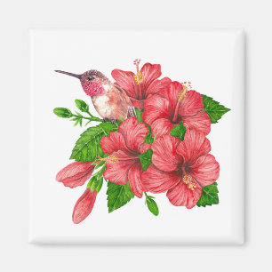 Tropischer Bouquet Magnet