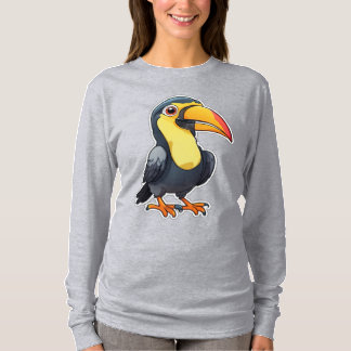 Tropischer Chibi-Vogel T-Shirt