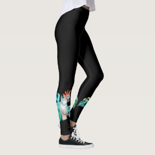 Tropischer Cockatoo-Papagei Leggings
