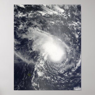 Tropischer Cyclone Gael nähert sich Madagaskar Poster