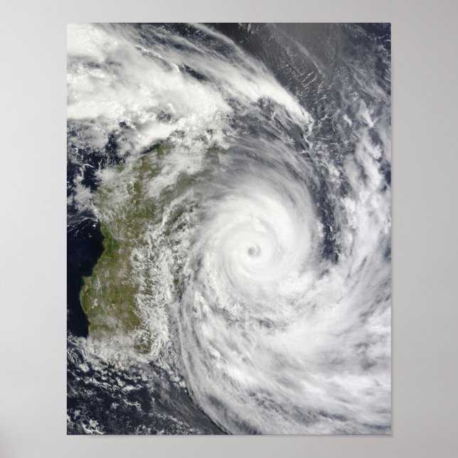 Tropischer Cyclone Gael von Madagaskar 2 Poster (Vorne)